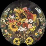 Frida Kahlo The Flower Basket oil painting artist